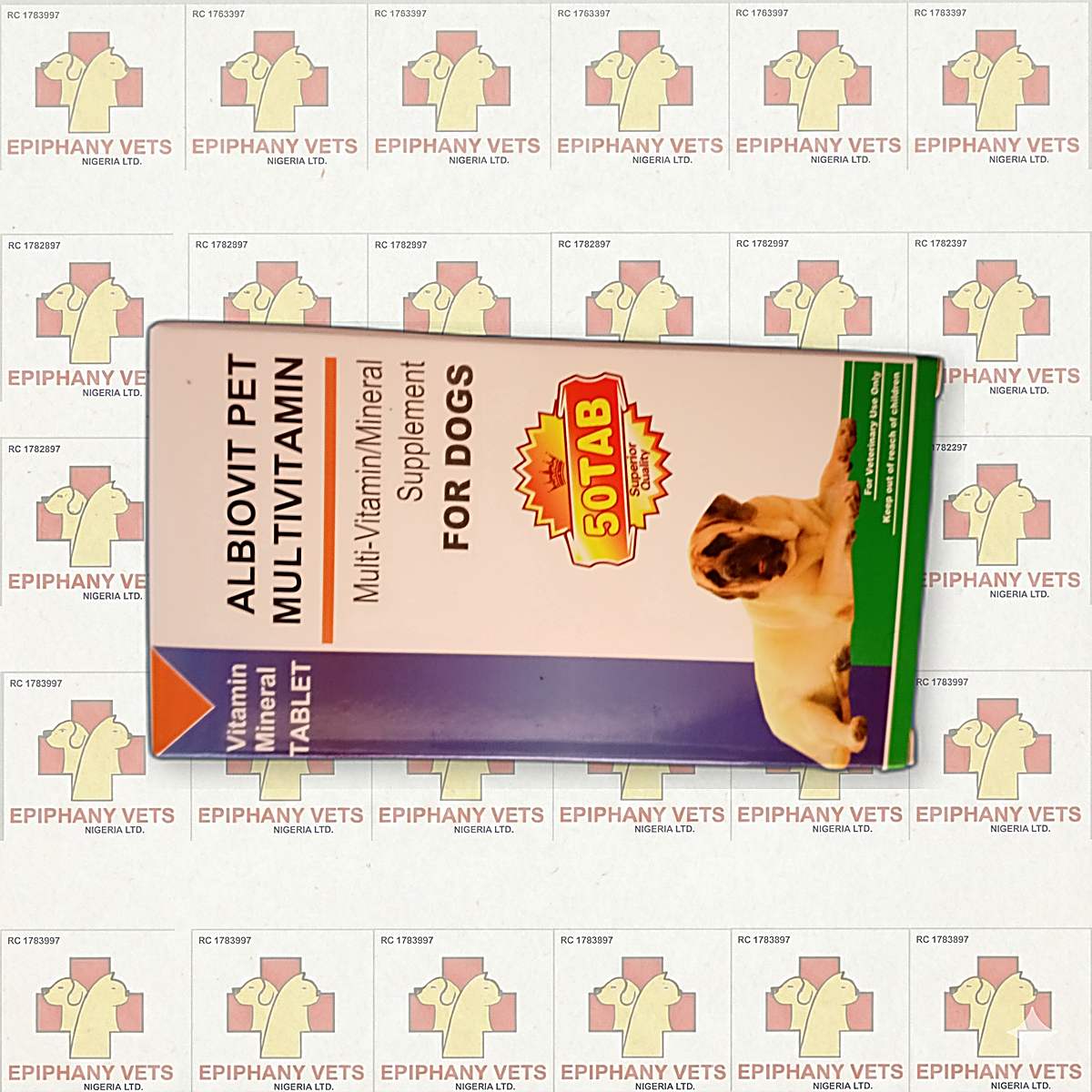 Albiovit Pet Multivitamin [50tabs]