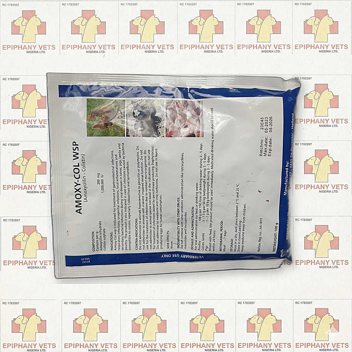 Amoxy-Col WSP (Kepro) 100g