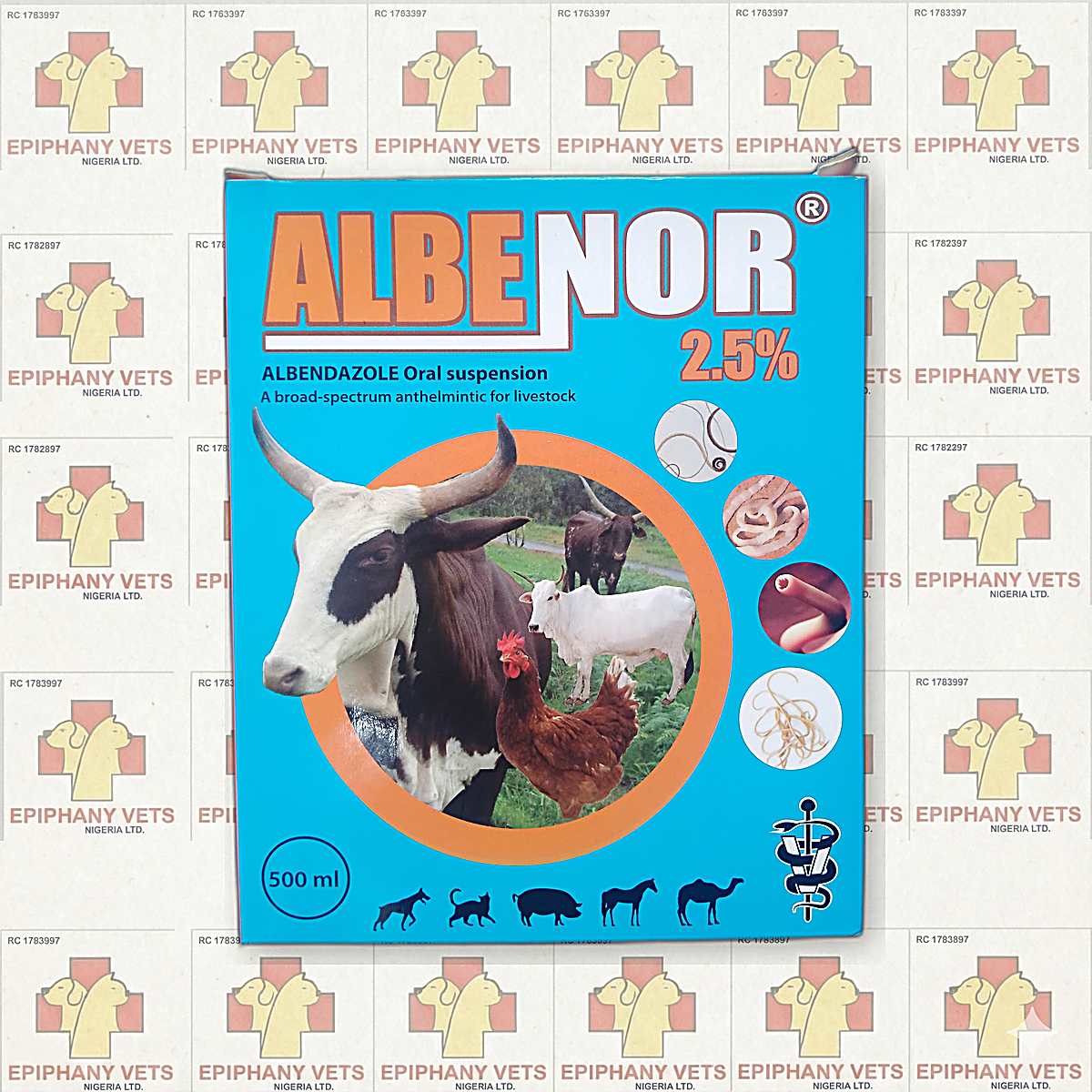 Albenor 2.5% Suspension 500ml