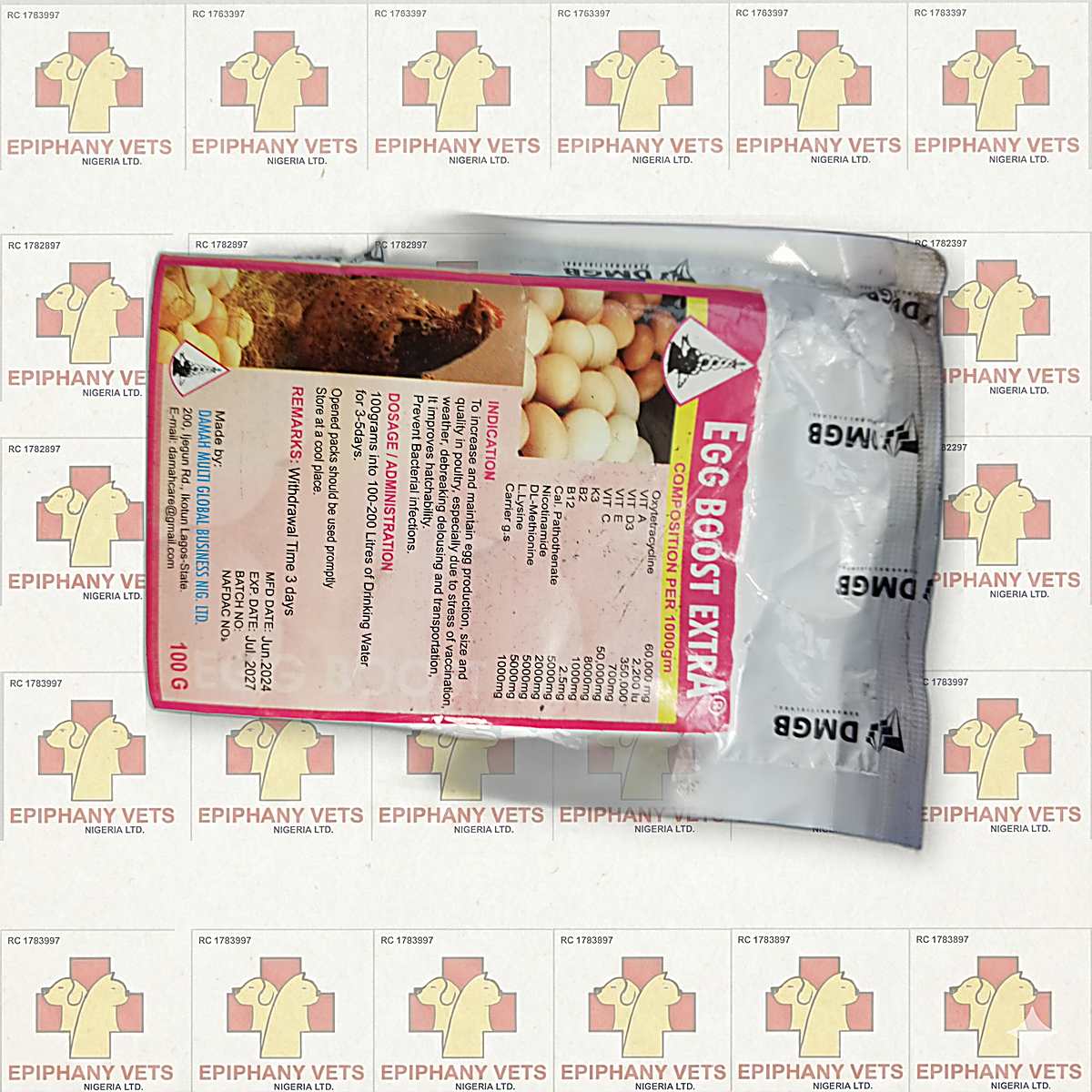 Egg Boost Extra 100g