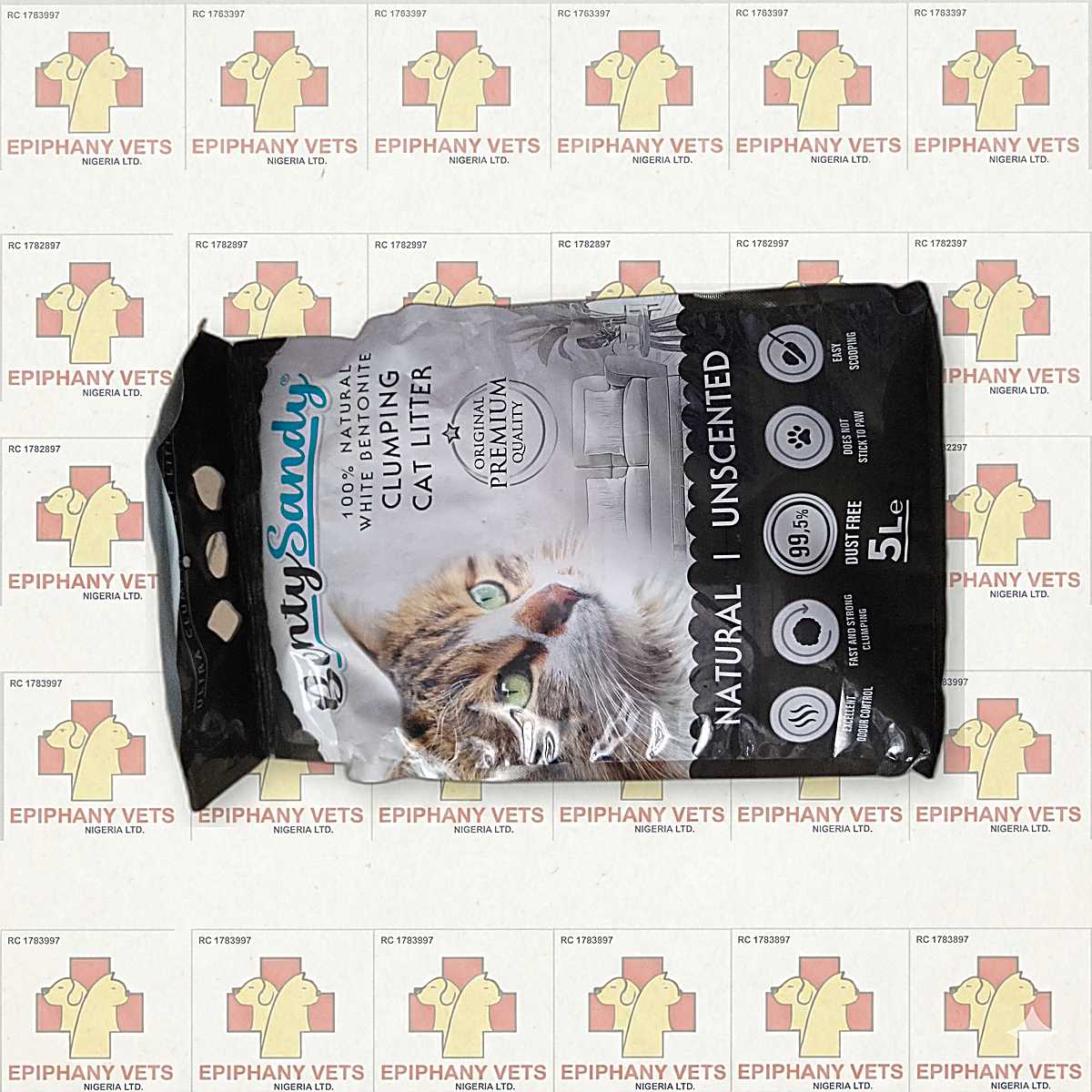 Benty Sandy Cat Litter (Natural)